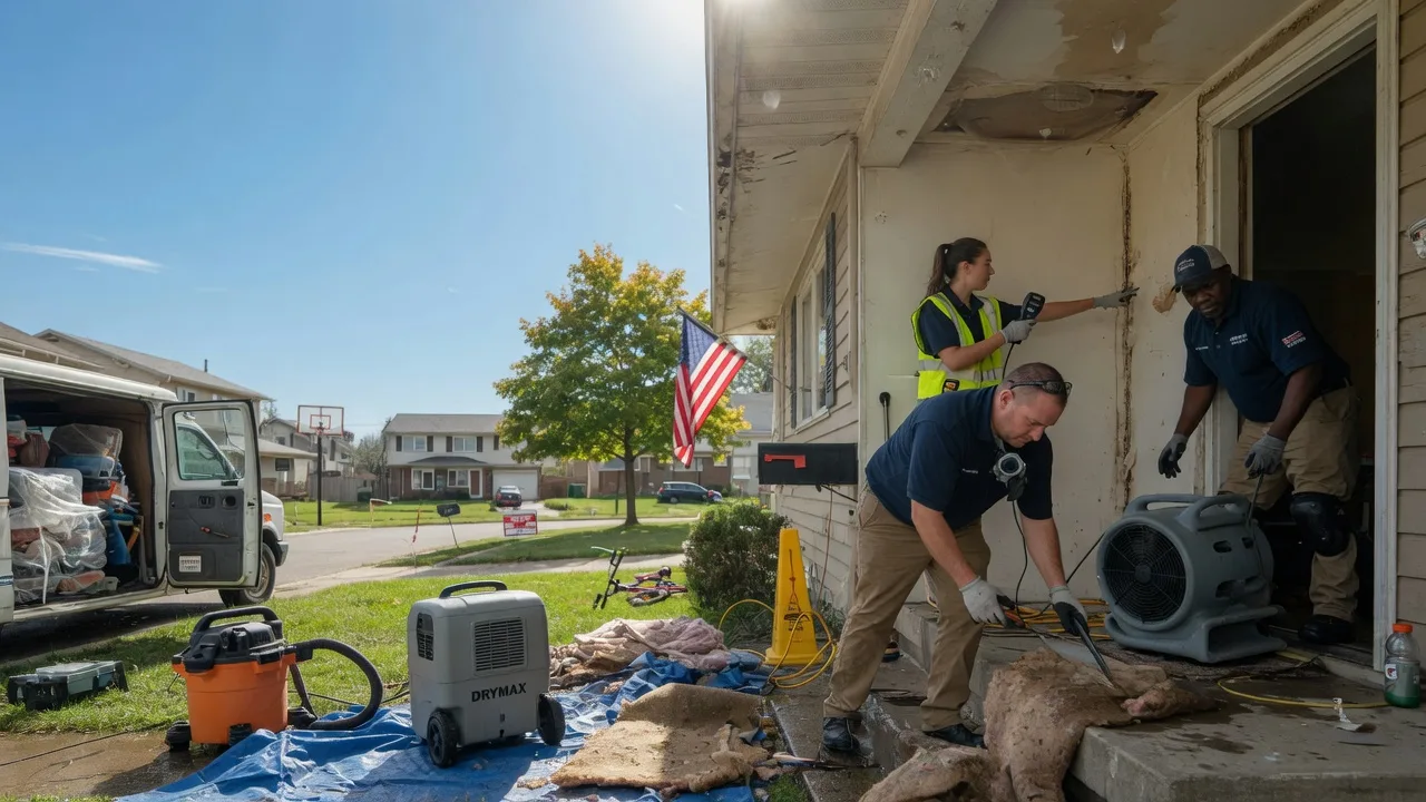 Water Damage Restoration in Etters, PA near me